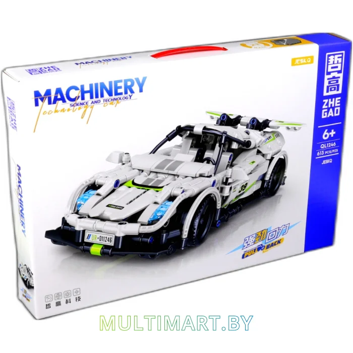 Конструктор Zhe Gao Technics QL1246 Спорткар Jeskq